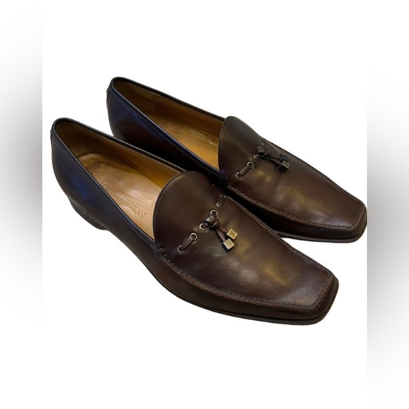 Louis Vuitton Men Brown Tassel Loafer Size 11 - Picture 2 of 7